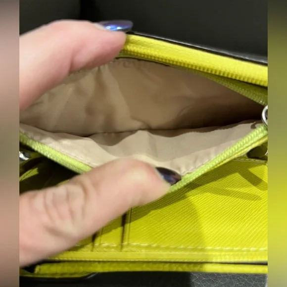 ❌SOLD❌Coach Campbell Leather Wallet Wristlet Case Phone Holder - Picture 5 of 7